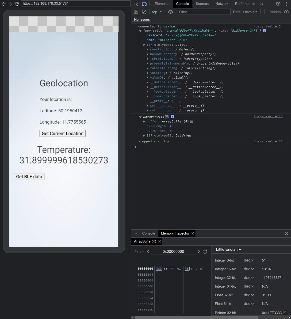 BLE Communication Test