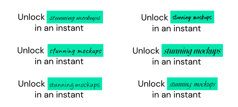 Font Variations