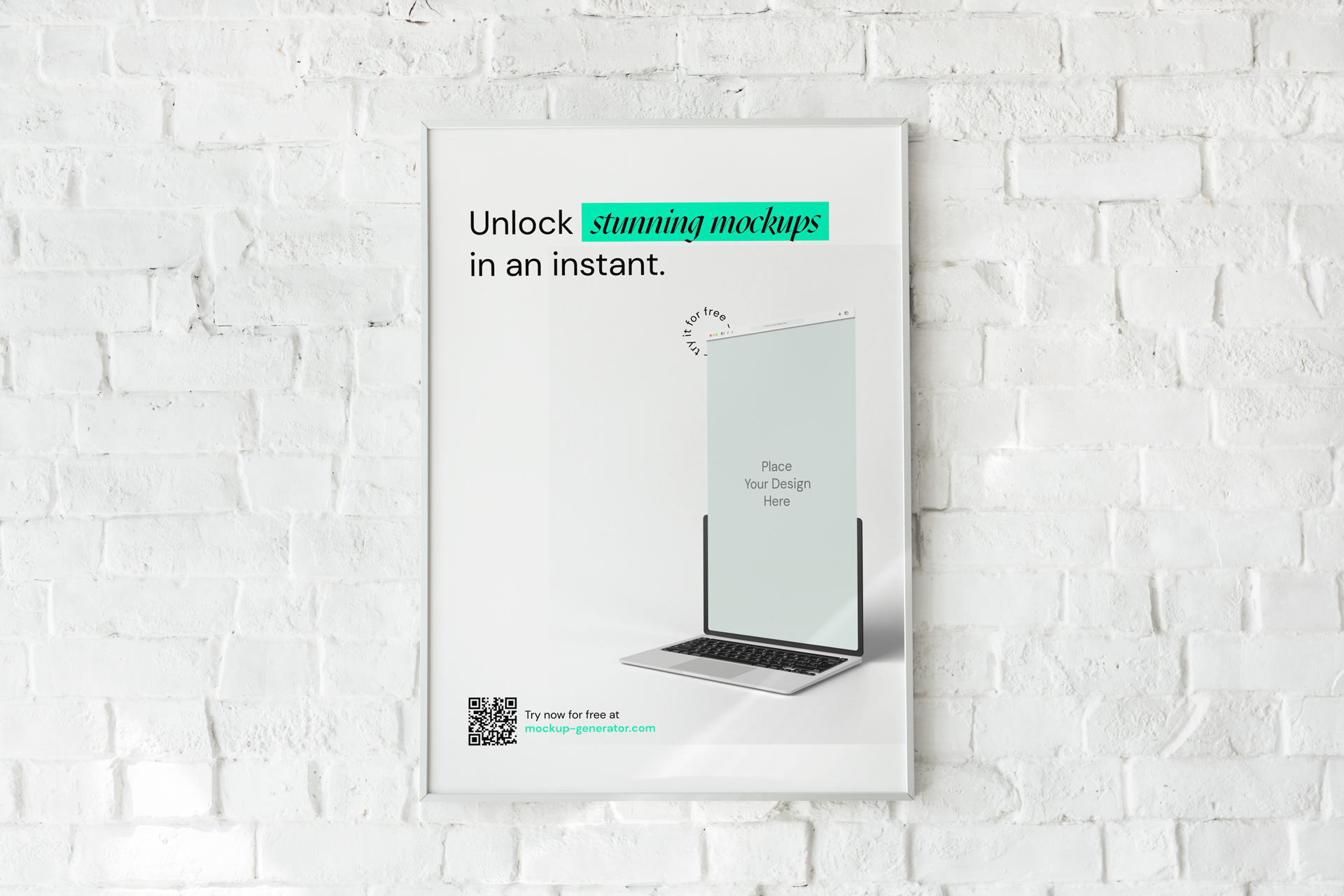 Poster Mockup Example