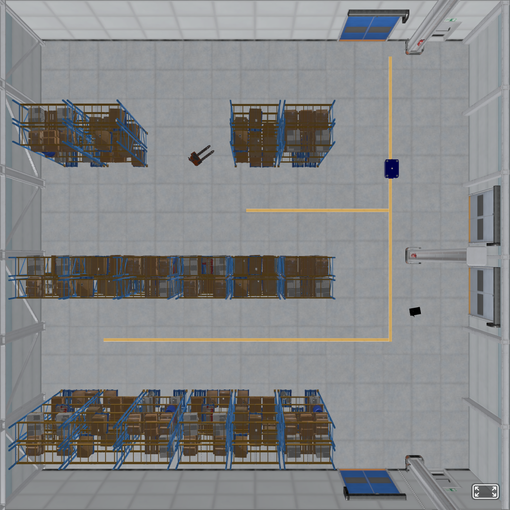 Warehouse Aerial View